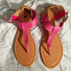 CHATTIES PINK THONG SANDALS